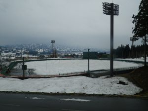 野球場 4月９日
